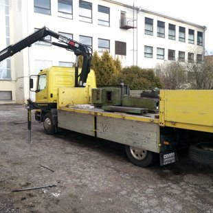 Įrengimų pervežimas